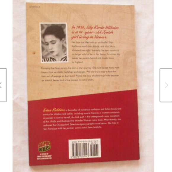 Lily Renee Escape Artist: From Holocaust Survivor to Comic Book Pioneer 2011 SC - Picture 2 of 2